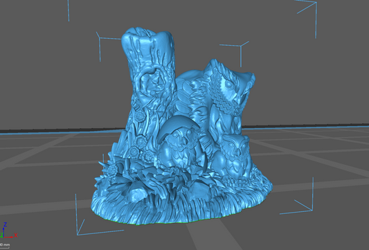 STL: Owlbear Diorama Sculpt