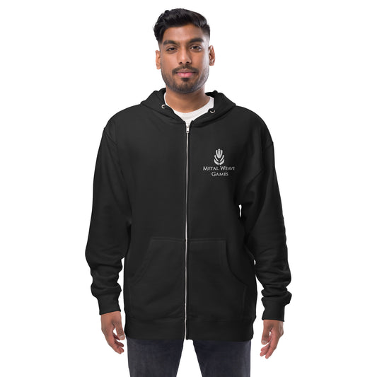 MWG_Unisex fleece zip up hoodie