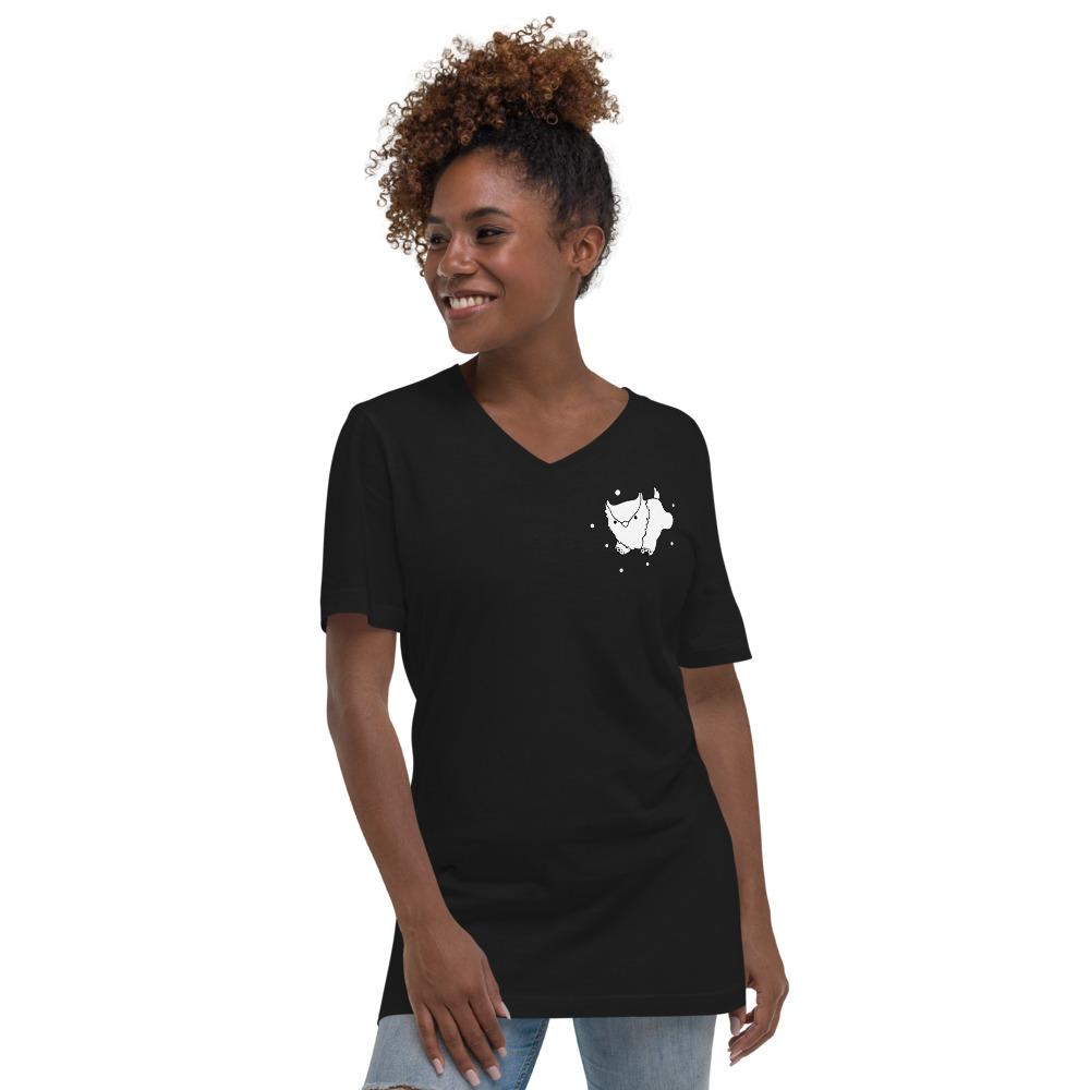 Owlbear - Unisex Short Sleeve V-Neck T-Shirt