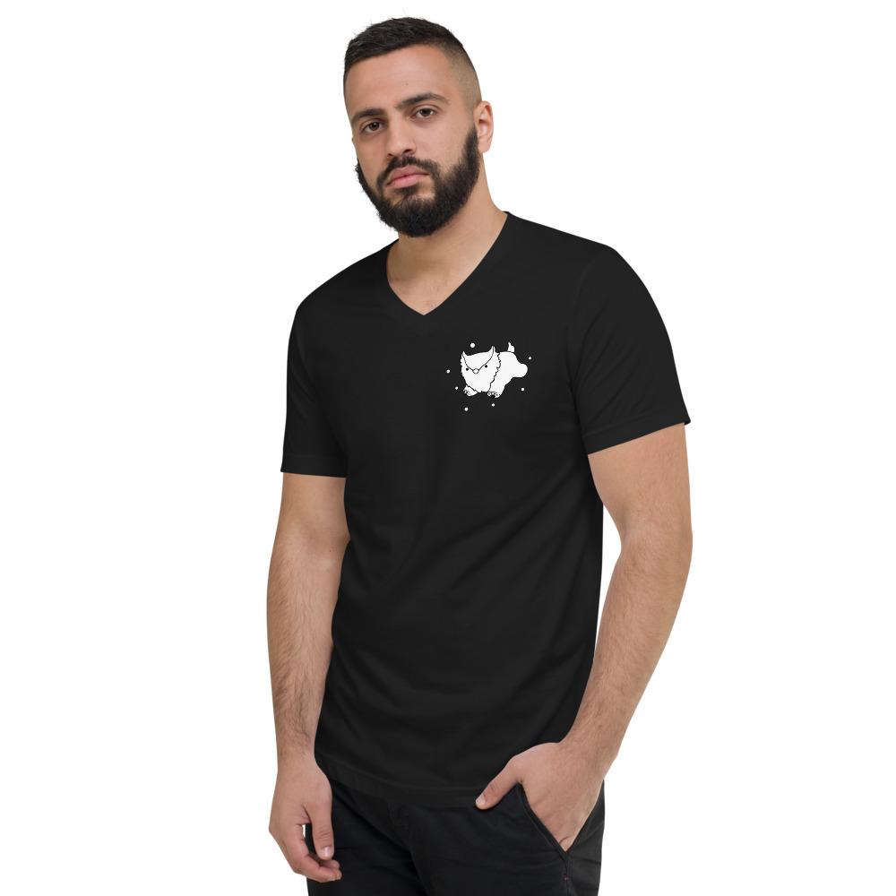 Owlbear - Unisex Short Sleeve V-Neck T-Shirt