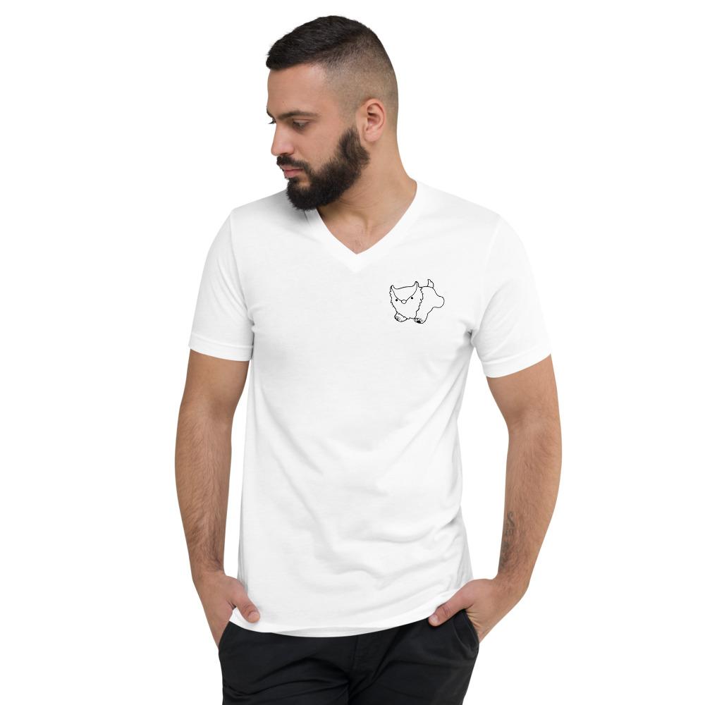 Owlbear - Unisex Short Sleeve V-Neck T-Shirt